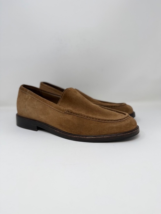 New Vince Rafael Suede Loafers Vicuna Brown Sz 11.5 main image 7
